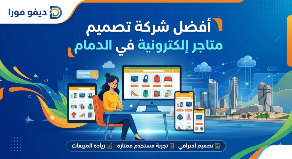 أفضل شركة تصميم متاجر إلكترونية في الدمام لتصميم متجر احترافي